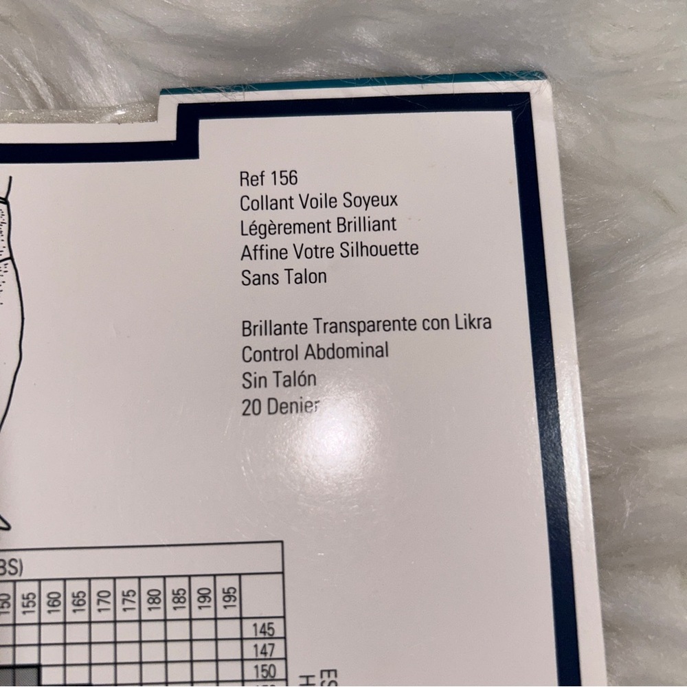 2 Pair of Givenchy Ivory Pantyhose size B - Picture 2 of 8